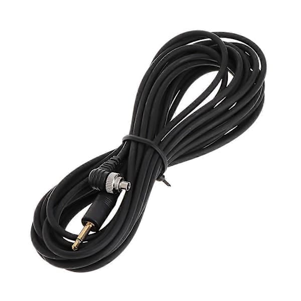 3,5 mm hann til hann Flash PC Sync Cord Kabel Lysutløser For Studiofotografering