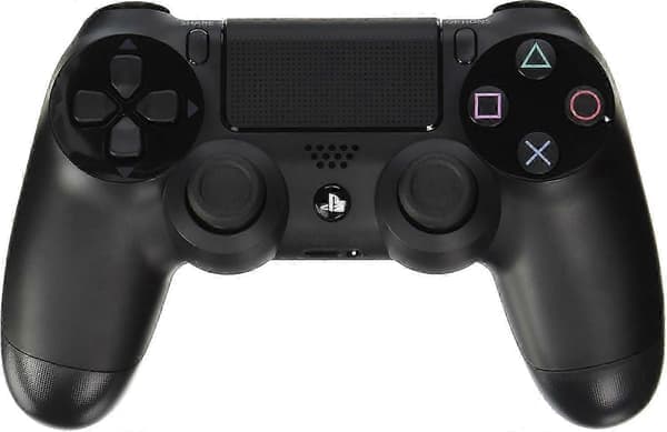 PS4-handkontroll Dualshock trådlös för Playstation 4 Svart