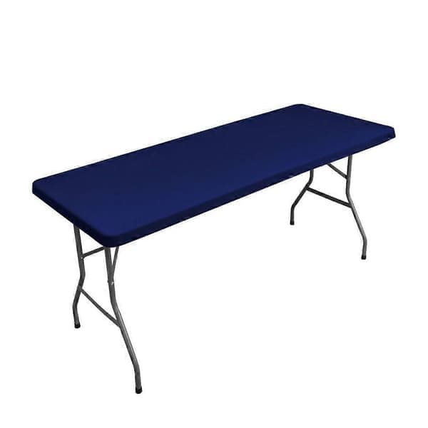 Vikbar picknickduk tvättbar bordsduk premium uteplats bordsduk rektangulär blå 183x76cm blå
