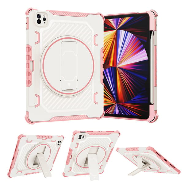 Etui til iPad 10.2 (2021/2020/2019) Anti-fall (Rosa)