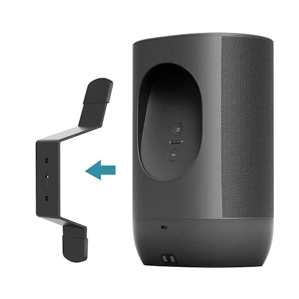 Seinäkiinnike Sonos Move 1 / Move 2 - Musta