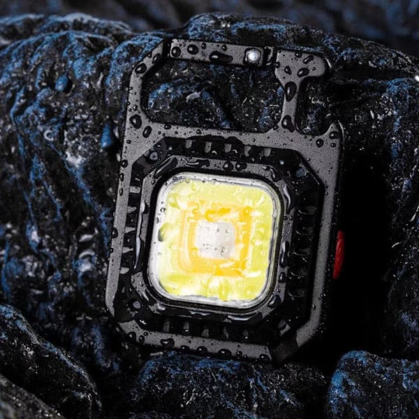 Mini LED-työvalo ladattava taskulamppu 950Lm 2 kappaletta 2 stycken