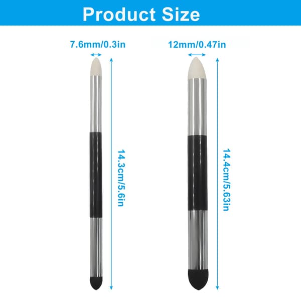 BAPLFT 4 stk. Dual Tip Oliepastel Blendeværktøjer 4
