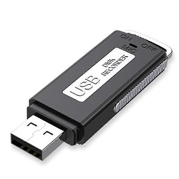 USB-flashdrev stemmeoptager genopladelig digital lydoptager til pc-mødeinterview Re 16G