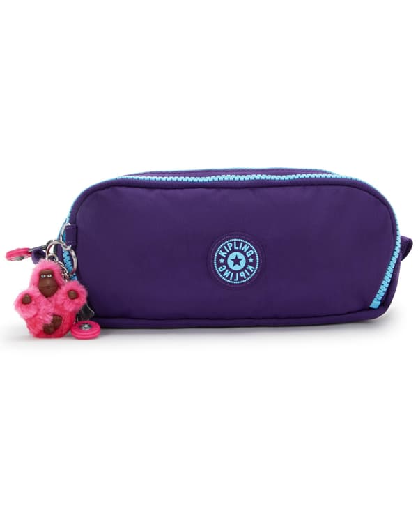 Kipling Gitroy Penalhus Blå Grønn Bl : Kontorrekvisita Medium BLUE GREEN BL