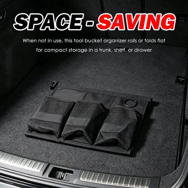 5 Gallon Spandeværktøjsorganisator, Bilvask Spandorganisator