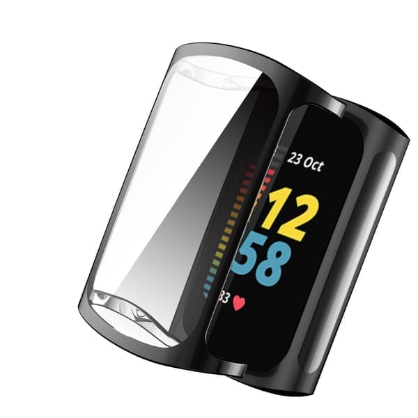 Suojakotelo Fitbit Charge 5:lle (musta)