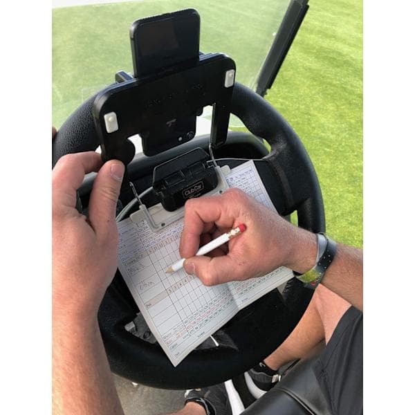 Golfvognsrat telefonholder/Scorecard Pro