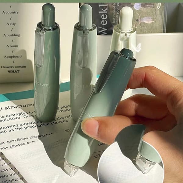 Gradient Pen Formet Prik Limstift, Klar Solid Limpen til Børn DIY Håndværk, Skoleelev Håndlavet Klæbemiddel, Flere Pakkemuligheder