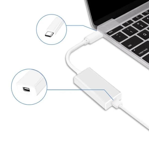 Thunderbolt 3 (USB-C) til Thunderbolt 2-adapter