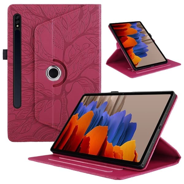 Fodral till Samsung Galaxy Tab S9 Fe Plus 12.4 2023 - Röd