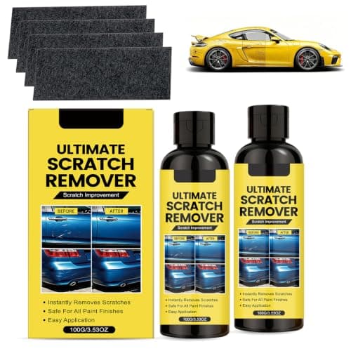 Ultimate Scratch Remover Paste, 3.53 Fl Oz, 2-pack, Bil Djup Repa Reparation Plastpolish