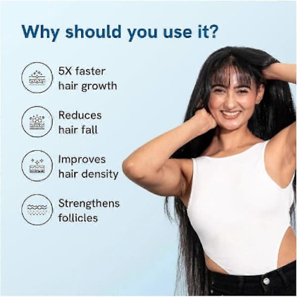 1-3ST Hårvekstserum Roll On - 3% rosmarin, 3% Redensyl & 2% 2stk 2pcs