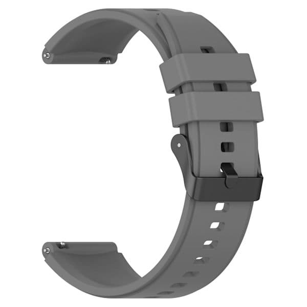 Yleiskäyttöinen yhteensopiva kellon ranneke - 22 mm harmaa harmaa Grey