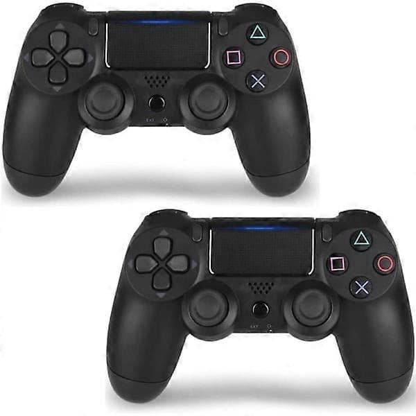 2-pak trådløs controller kompatibel PS4 DoubleShock Gamepad
