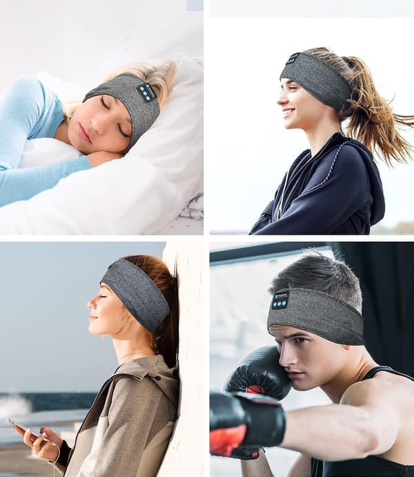 Bluetooth-urheilukuulokkeet unimaski langattomat kuulokkeet Bluetooth 5.0 harmaa