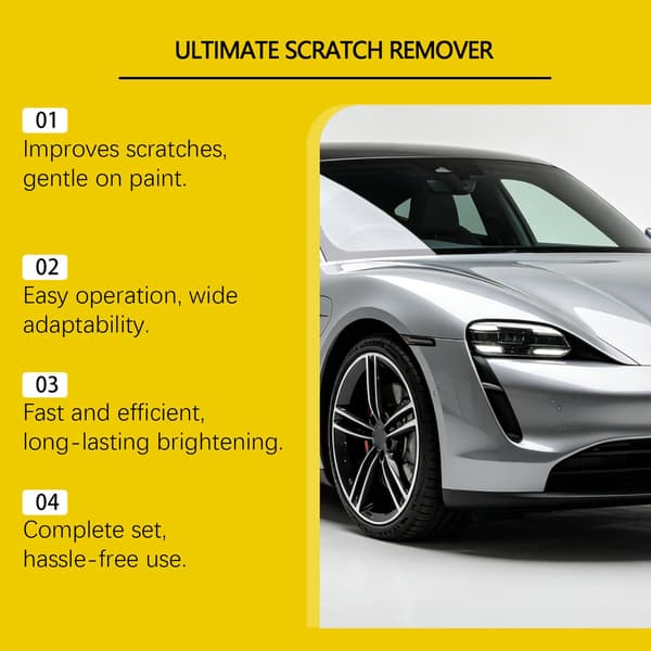 Ultimate Scratch Remover Paste, 3.53 Fl Oz, 2-pack, Bil Djup Repa Reparation Plastpolish