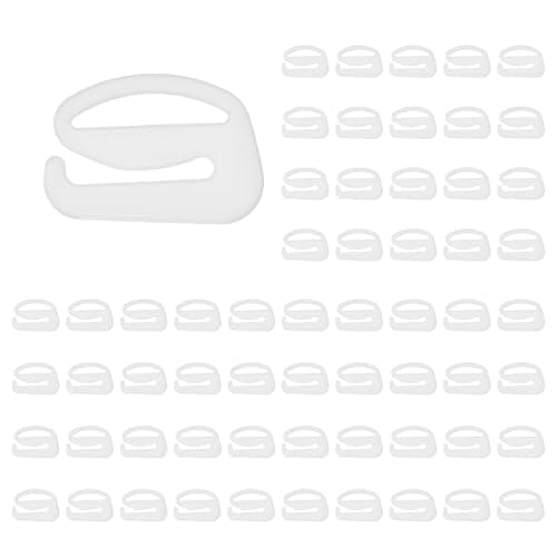 MECCANIXITY BH-kroker for stropper, 9-formede BH-kroker erstatning 6mm / 100 White