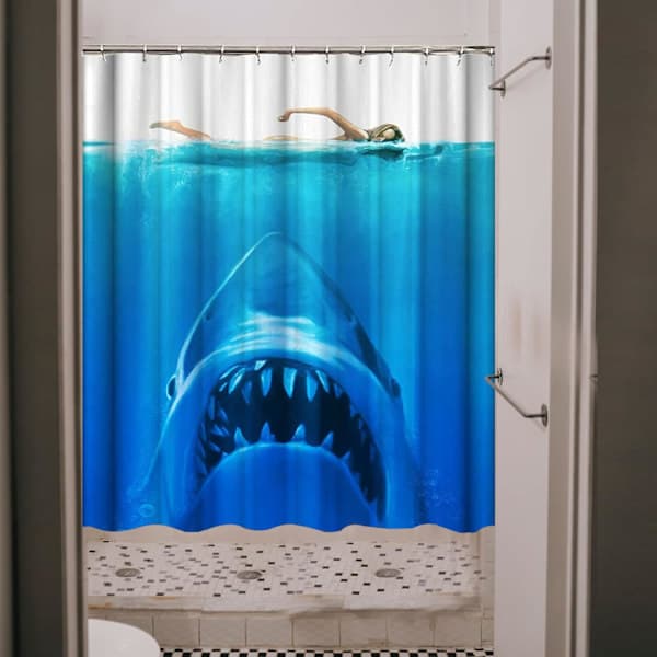 Jaws badeforhæng haj