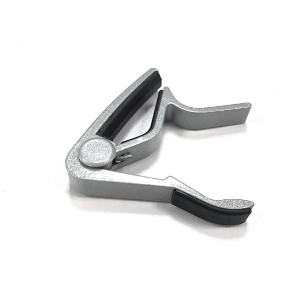 Gitar-capo i aluminiumslegering for akustiske gitarer Sølv Sølv