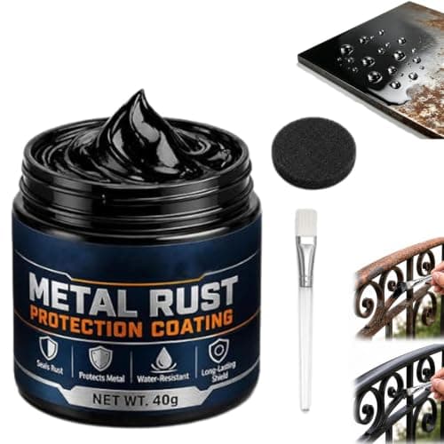 Metal Rustbeskyttelse Sort Reparationspasta, 3-i-1 Anti-Rust Belægning, 1 STK 1PCS