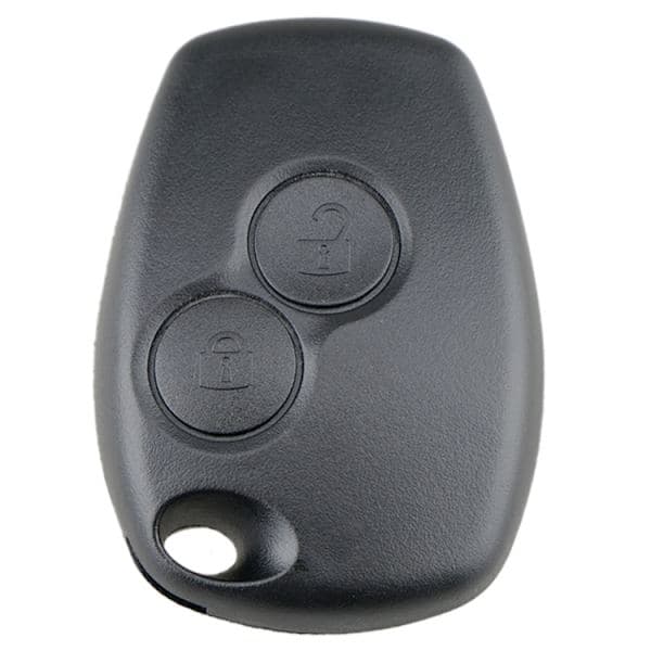 Nøgleskal Renault Modus / Clio / Kangoo / Twingo - 2 knapper