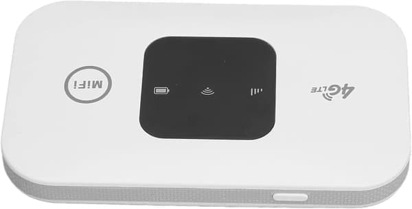 4G Mobil Router EU-version - 10 enheter & 72 timmars standby - Universell SIM-kortplats (B1/B3/B5/B7/B20) - Resevänlig Wifi Hotspot
