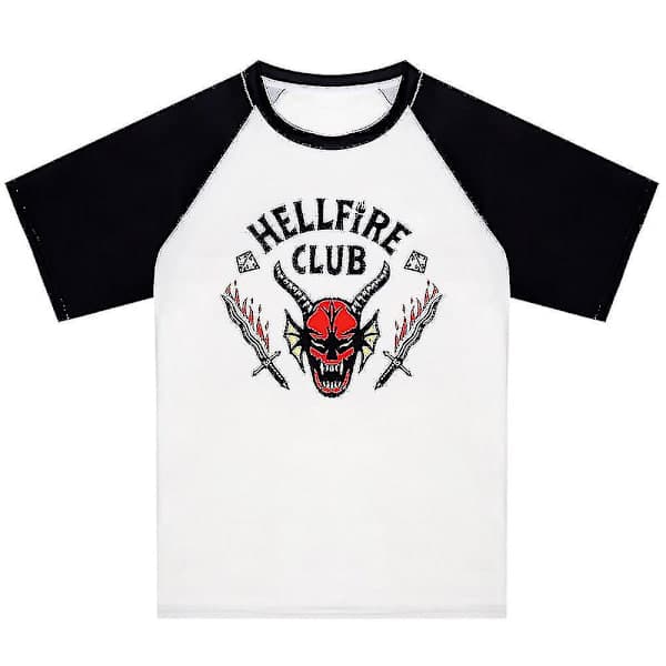 Stranger Things 4 Hellfire Club T-skjorte -a Style4 S Style4 S