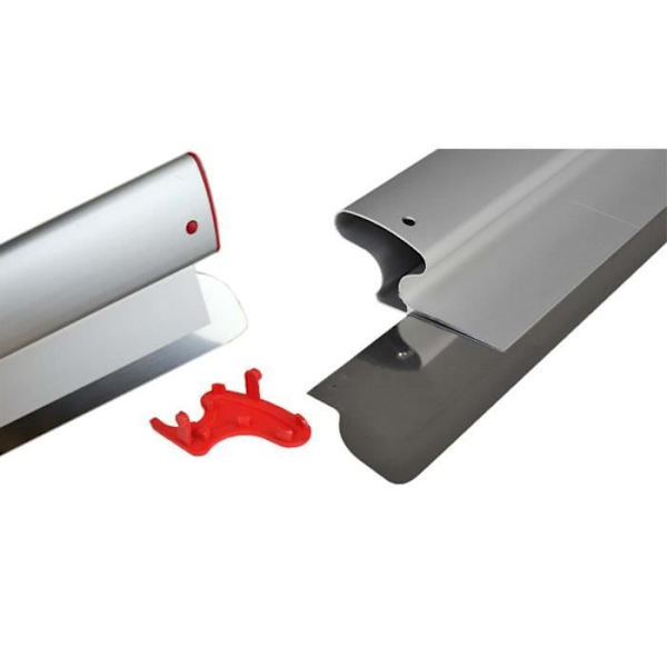 Ytspatel utbytbart blad 0,3 mm, CONTOO FLEX, aluminium spatelhandtag 1000 mm CT01