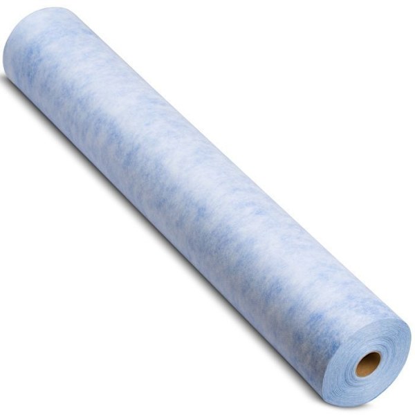 Vattentätande membran Non-woven vattentätning under kakel Sanitetsgolv Vattentät PP1000 - 60m Blå