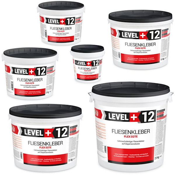 Kakellim Färdigt att använda Dispersionslim Flexibelt bruk RM12 - 10KG