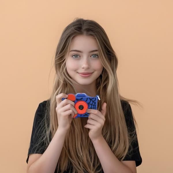 Spiderman Kamera med skydd - USB-C-kabel ingår - Från 3 år