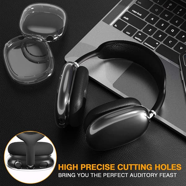 Protective Earcups 1 Pair AirPods Max Transparent