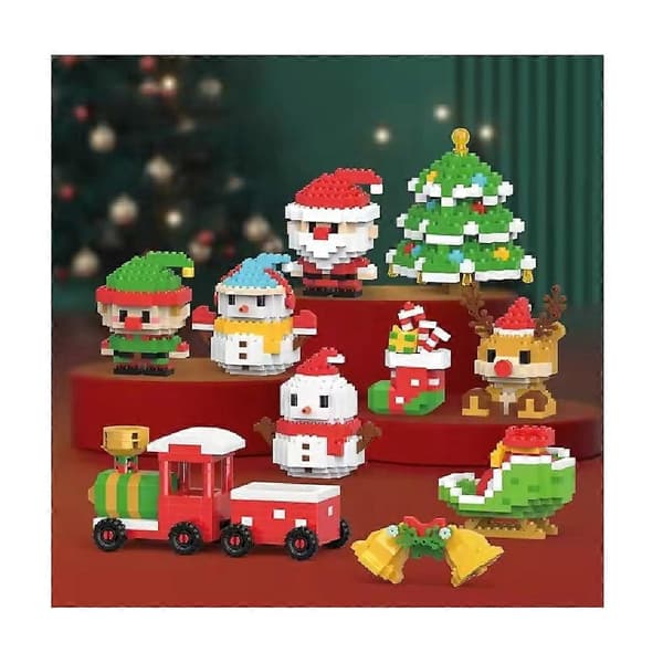 Nano Jul Byggklossar Present Set 1627 Bitar