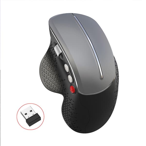 Trådlös Bluetooth-mus, ergonomisk design, tyst, bärbar