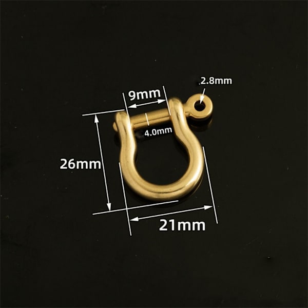 Karbinhake D Bow Staples 9MMSTYLE 2 STYLE 2 9mmStyle 2