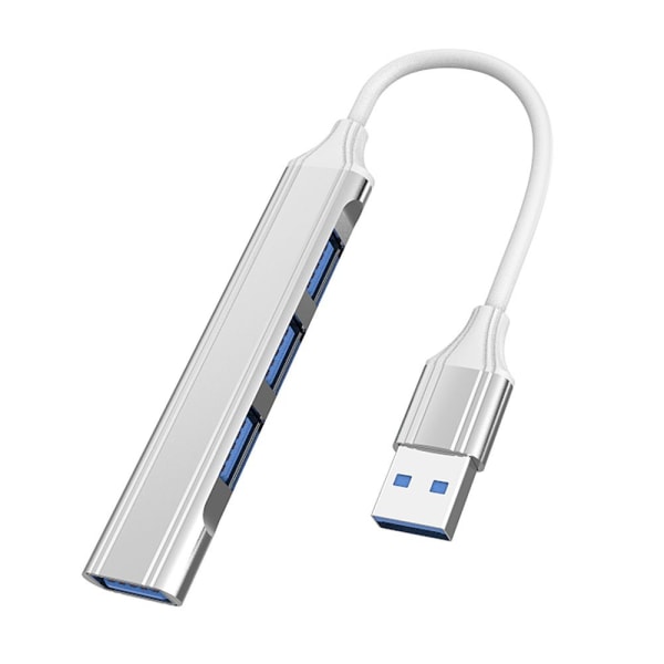 USB C HUB 3.0 Type-C Dockstation 4 port USB 3.0 Silver