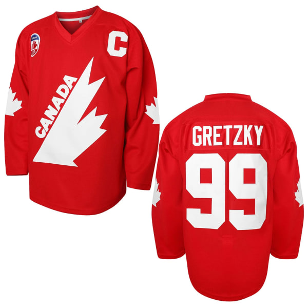 Gretzky Jersey 1991 Labatt Team Coupe Canada Cup Hockeytröja 2XL