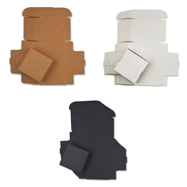 30st Kraftpapper handgjord kartongförpackning