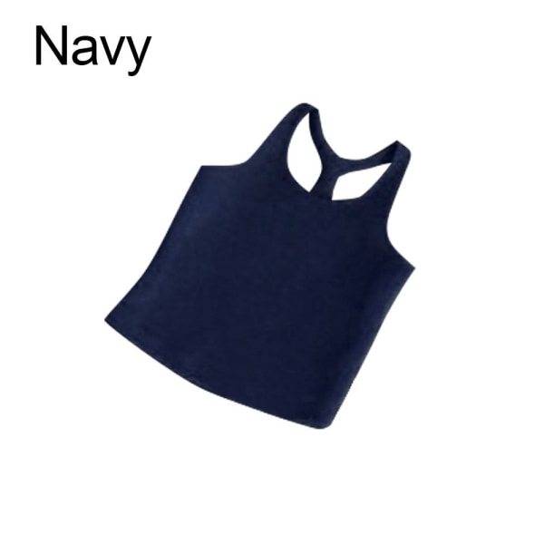 Mini Linnen Doll T-shirt i bomull MARINE Navy