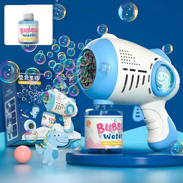 Bubble Gun Toy with Rich Bubble, 5000+ Bubble/Min, barnleksak