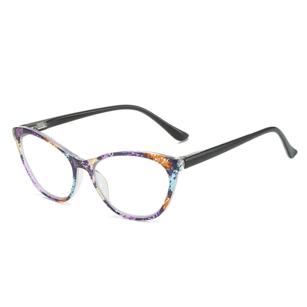 Bifokala läsglasögon Ultralätt båge LILA STYRKA 150 Purple Strength 150