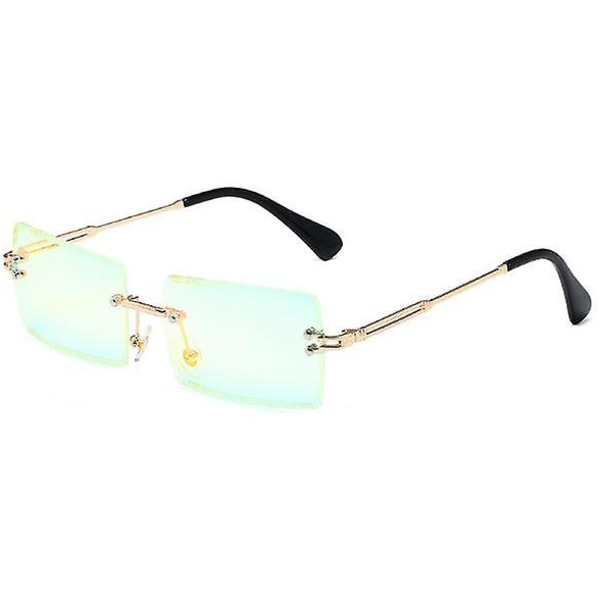 Solglasögon Rimless Square, Small rektangel mode solglasögon style 13