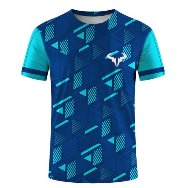 Sommar T-shirt badminton tennis serie kortärmad T-shirt style 4 S