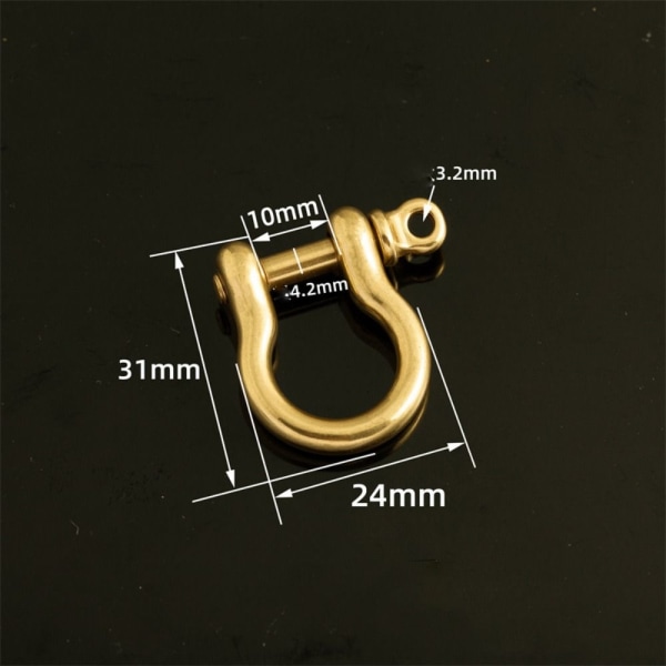 Karbinhake D Bow Staples 10MMSTYLE 1 STIL 1 10mmStyle 1