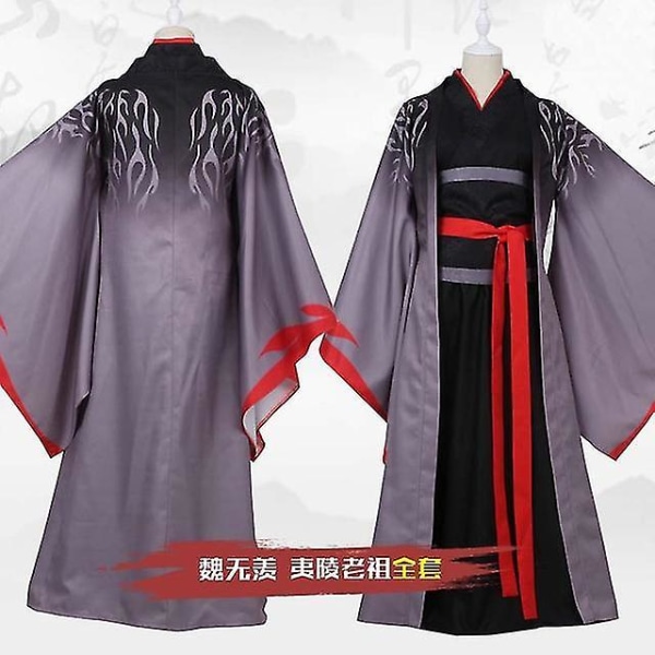 Hot Cool Cosplay Wei Wuxian Cosplay Mo Xuanyu Costume Anime Grandmaster Of Demonic Cultivation Cospl style3