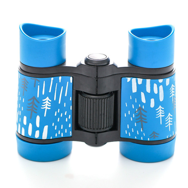 Compact Shockproof Binoculars For Kids Bird Watching, 5x30 High blue