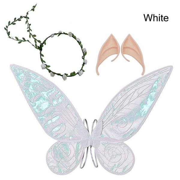 Fairy Wings Princess Angel Wings WHITE White