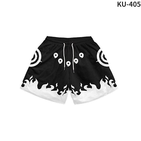 Naruto Akatsuki Herrshorts Sommar Casual Anime Beach Shorts naruto 8 S