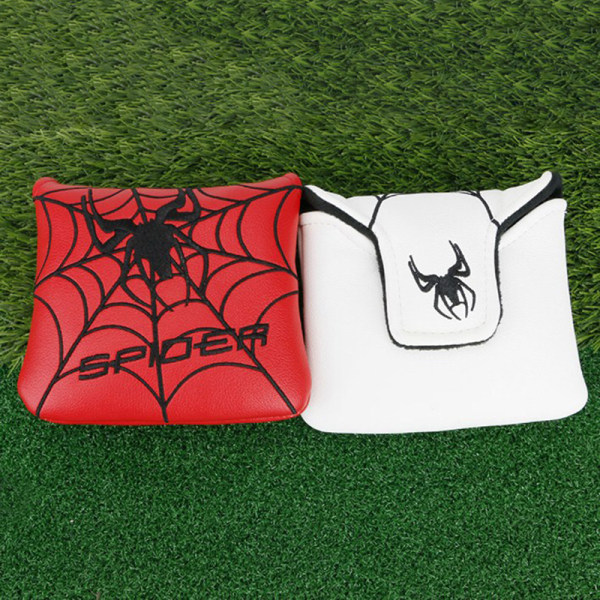 Square Mallet Putter Cover Golf Headcover för TaylorMade Spider A4 A4